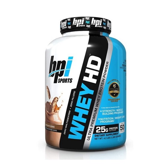 BPI Sports Whey HD Whey Protein Chocolate Cookie - 50 Servings