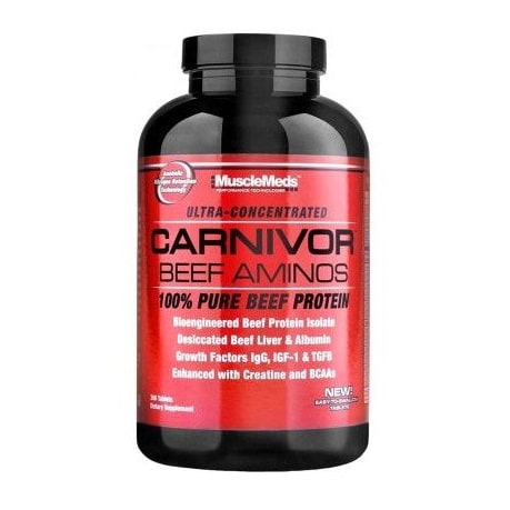 MuscleMeds Carnivor Beef Amino 300 Tabs