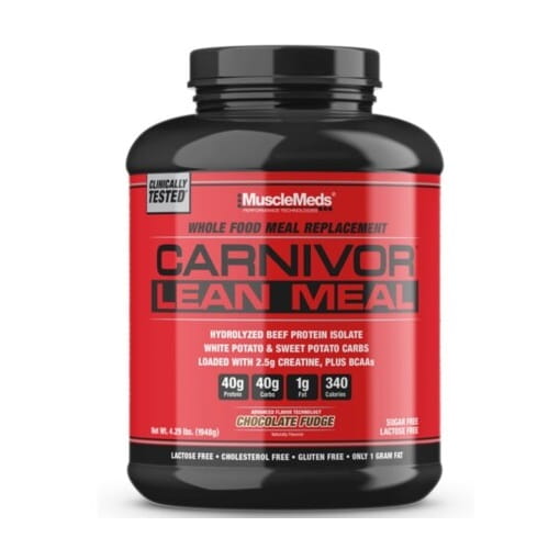 MuscleMeds Carnivor Lean Meal Chocolate Fudge