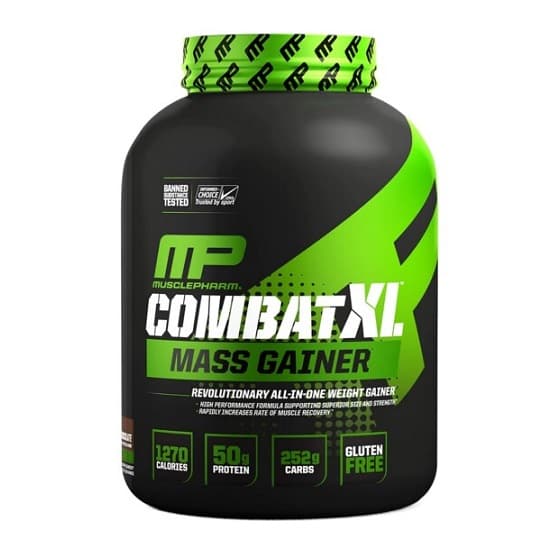 MusclePharm Combat Xl Mass Gainer Chocolate 6lbs