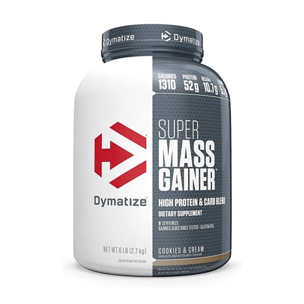 Dymatize Super Mass Gainer - Cookies & Cream, 6 lb