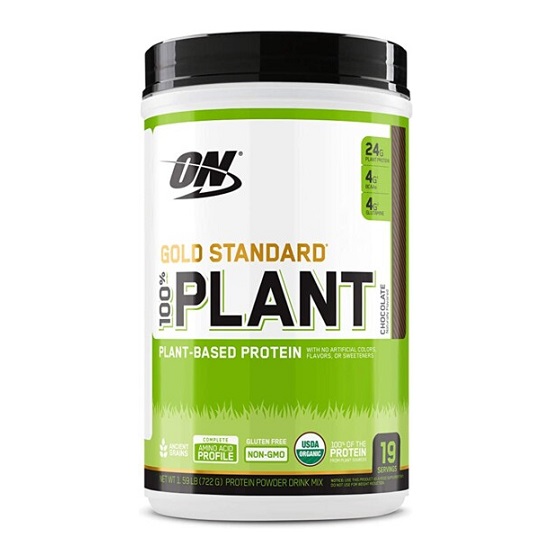 Optimum Nutrition On Gs Plant Ogs Gf/Gmof Chocolate 1.59lb 6/cs