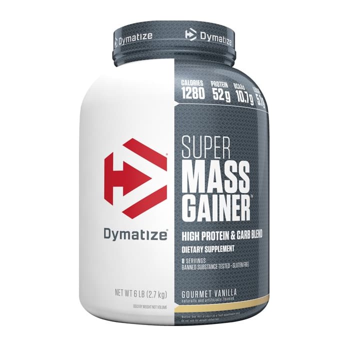 Dymatize Super Mass Gainer - Gourmet Vanilla, 6 lb