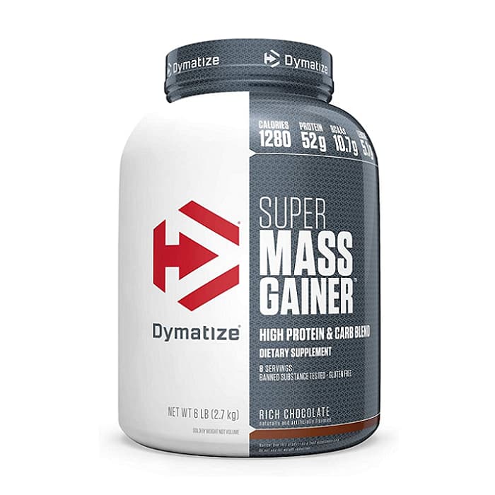 Dymatize Super Mass Gainer - Rich Chocolate, 6 lb