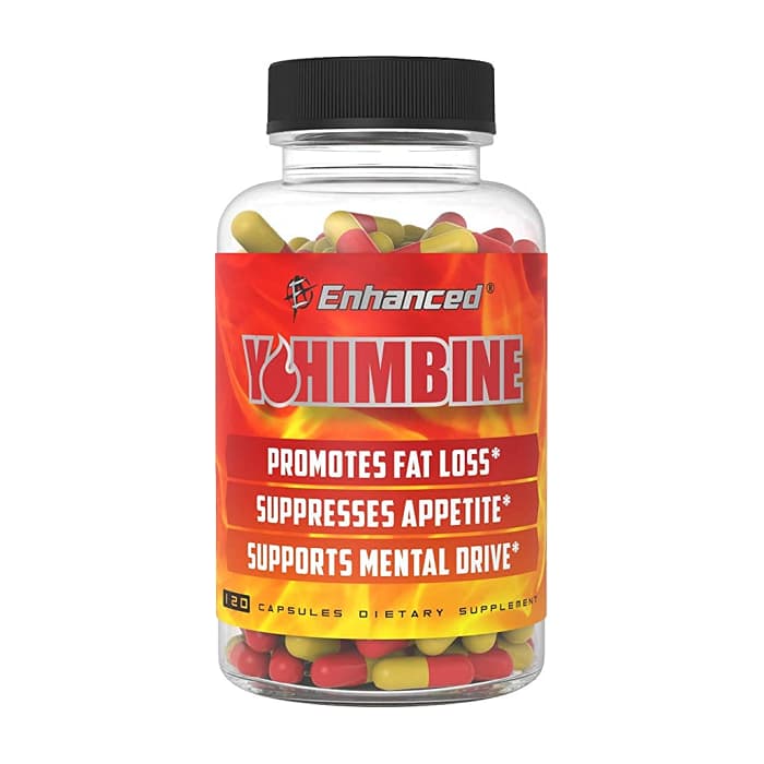 Enhanced Labs Yohimbine Fat Shredding Accelerator, 120 Capsules