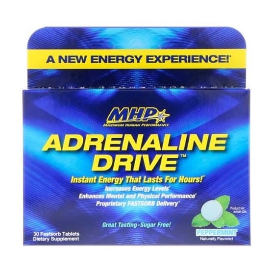 MHP Adrenaline Drive Peppermint 30 Fastsorb Tablets