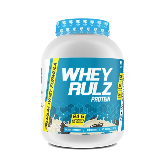 Muscle Rulz Whey Rulz Cookies and Cream - 5lbs